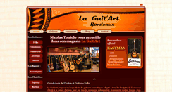 Desktop Screenshot of la-guit-art.fr