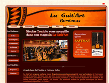 Tablet Screenshot of la-guit-art.fr